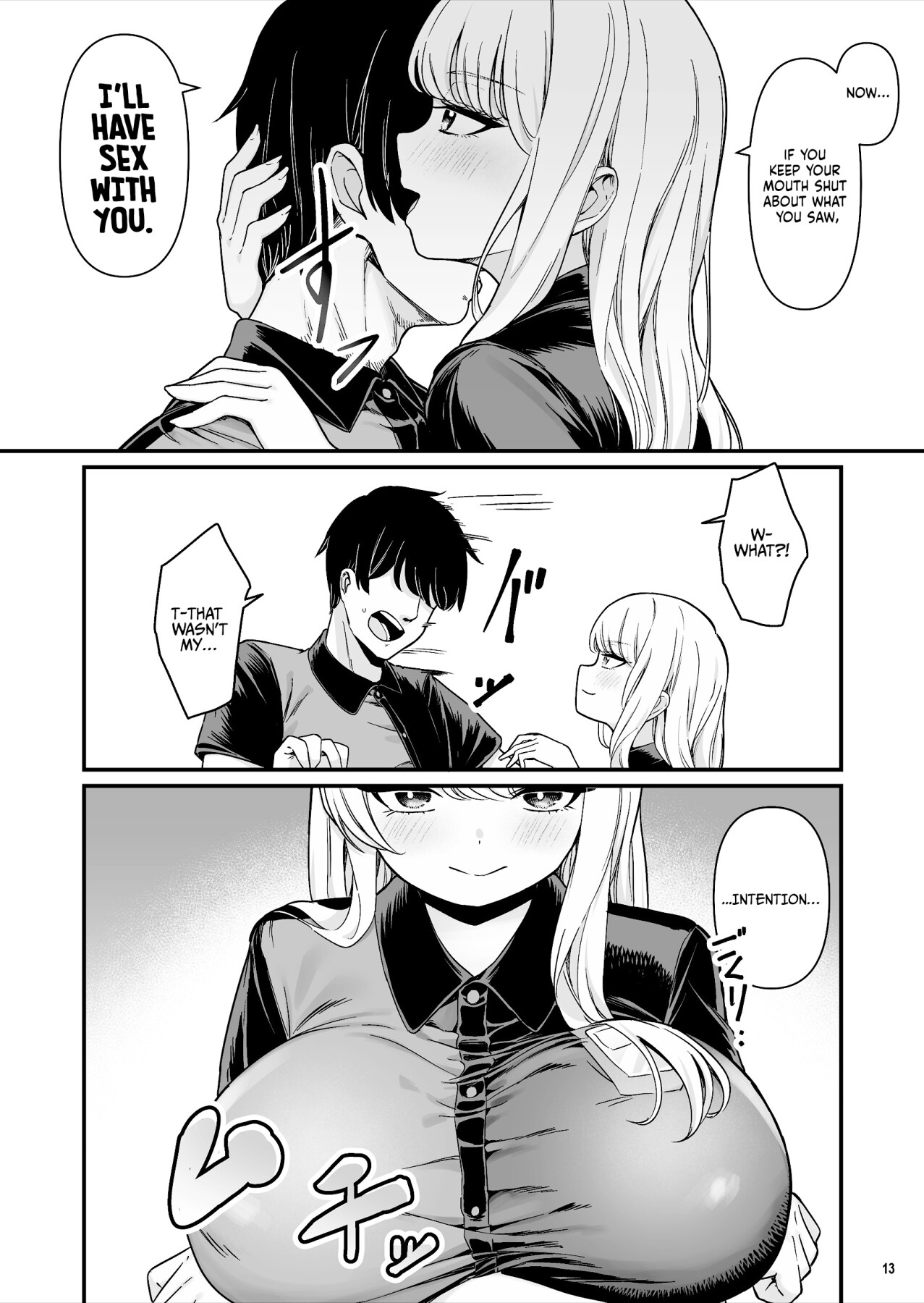 Hentai Manga Comic-I Had Wild Sex with a Taken Busty Gyaru Part-Timer!-Read-13